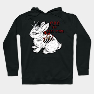 Cute but Dead Inside Doom Bun Bun Hoodie